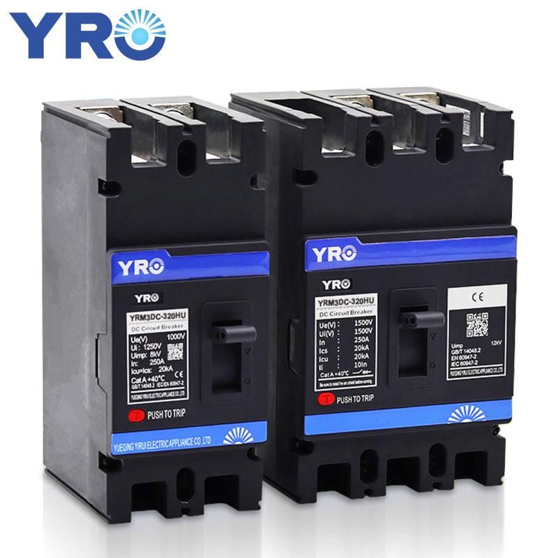 YRM3-320 DC MCCB 2P 125A 1000VDC