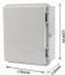 ABS ENCLOSURE BOX 350×250×150MM