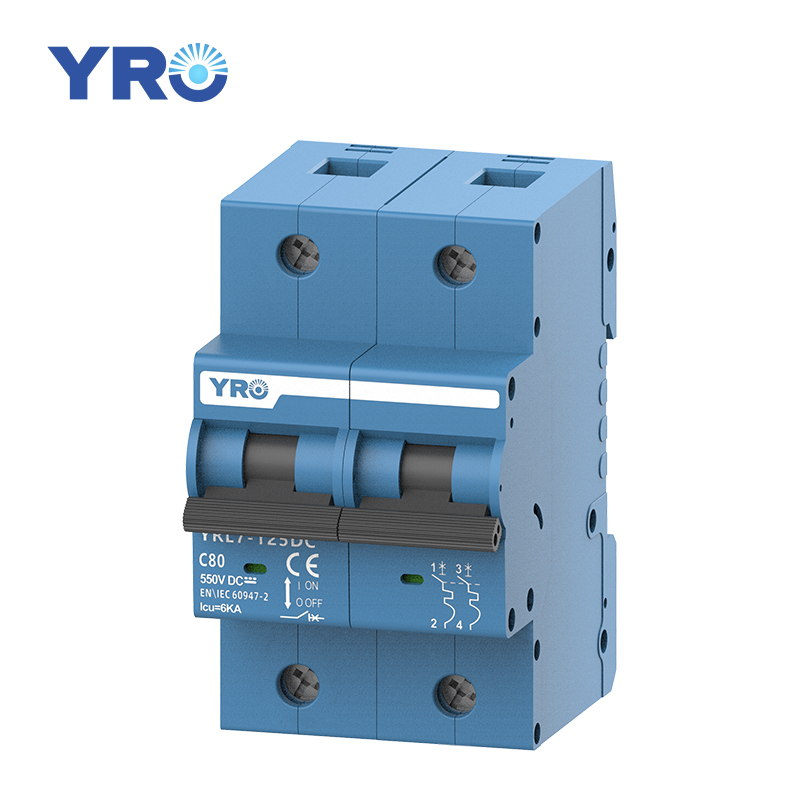 YRL7-125 DC CIRCUIT BREAKER 2P 125A 550V 6KA