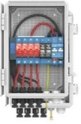 YRPVB-4/1 PV Combiner Box 4in 1out DC600V Delete SPD and add Isolator switch